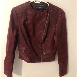 blanc noir leather jacket